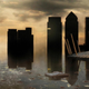 Illustration for article titled The Shattered World Of 2050 Glows With Unearthly Beauty